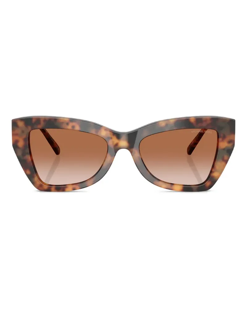 Michael Kors Sonnenbrille mit Cat-Eye-Gestell - Braun Braun