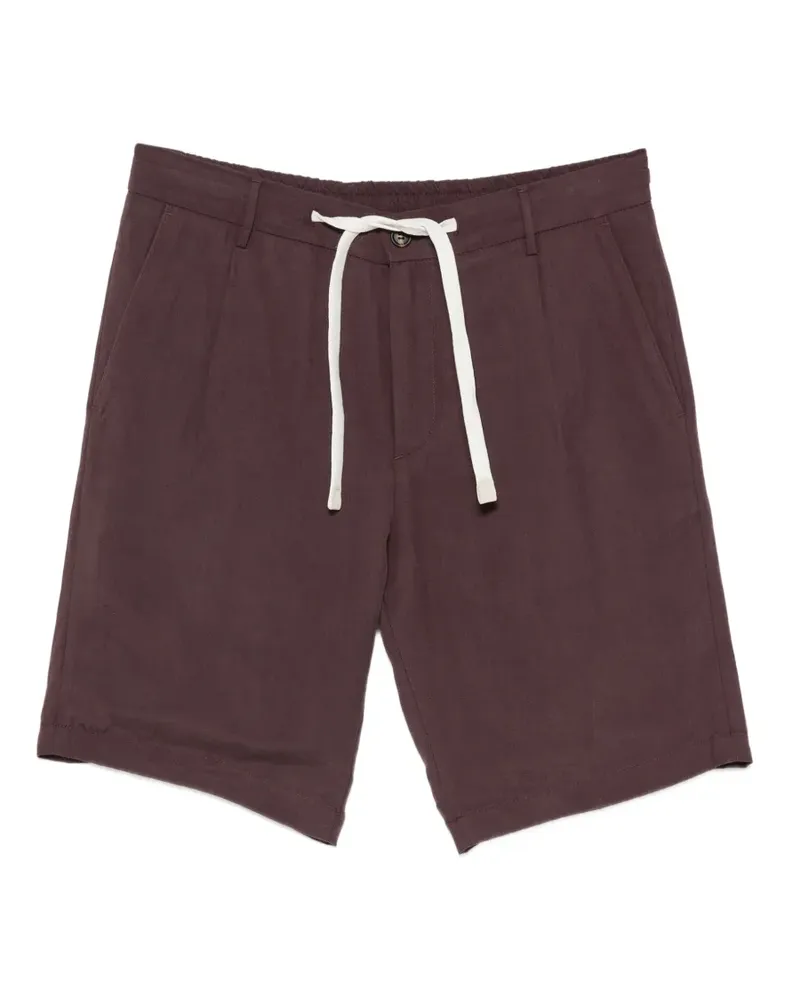 Eleventy Shorts mit Kordelzug - Rot Rot