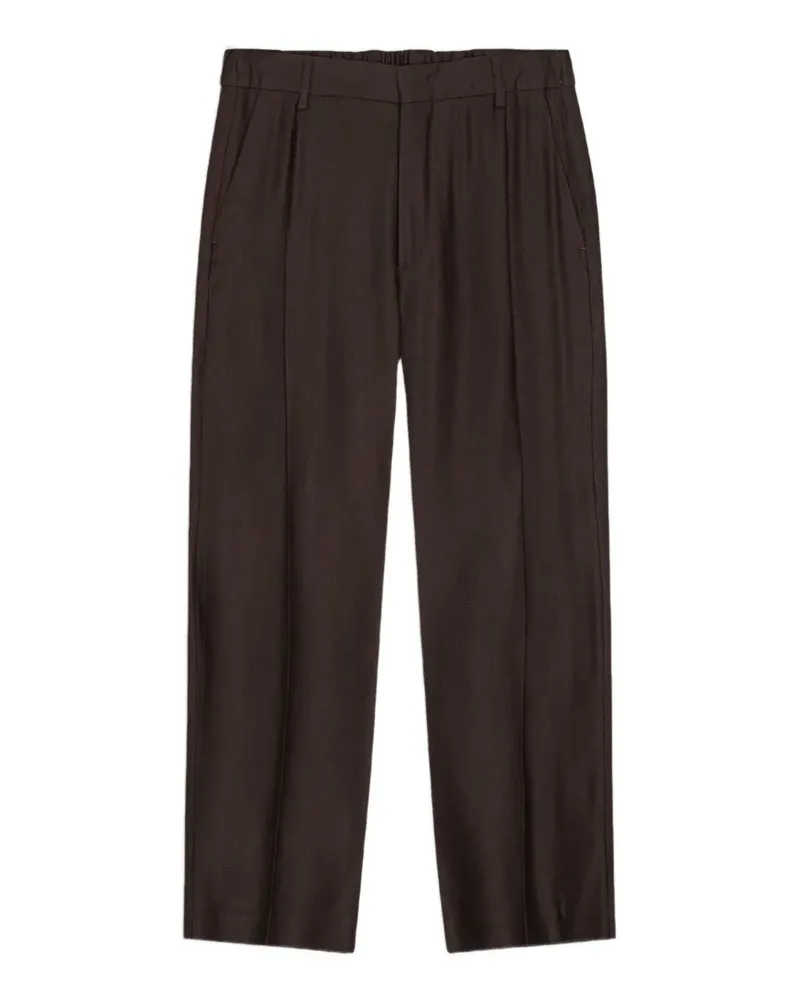 NN 07 Kay pleat press folds trousers - Braun Braun