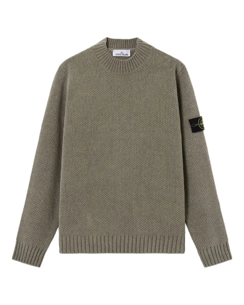 Stone Island crew-neck sweater - Grün Grün
