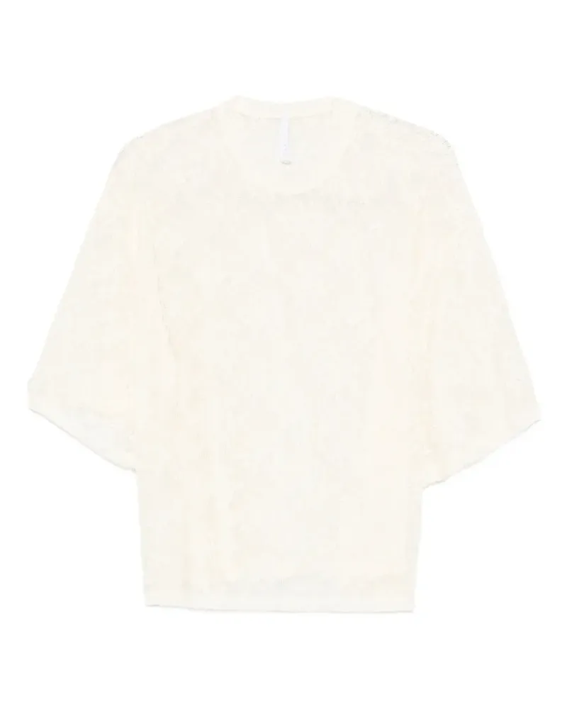 IMPERIAL patterned top - Nude Nude