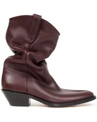 Maison Margiela Tabi Cowboystiefel 55mm Rot