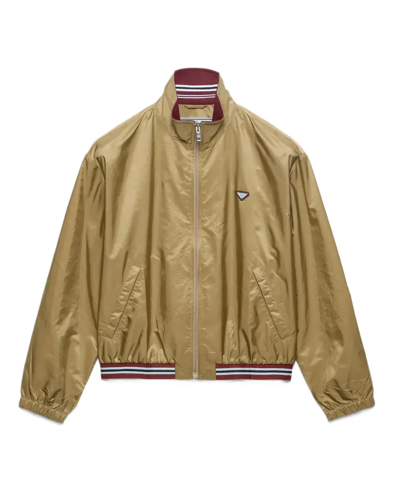 Prada lightweight Re-Nylon blouson jacket - Nude Nude