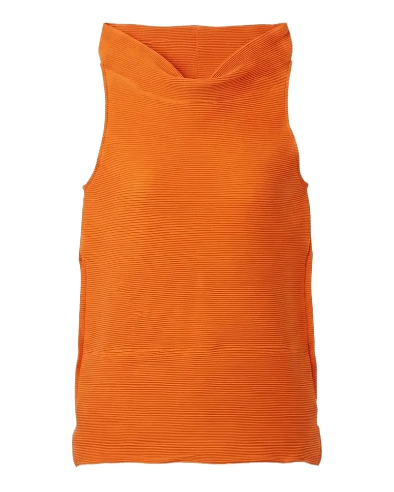 Melitta Baumeister sleeveless ripple top - Orange Orange