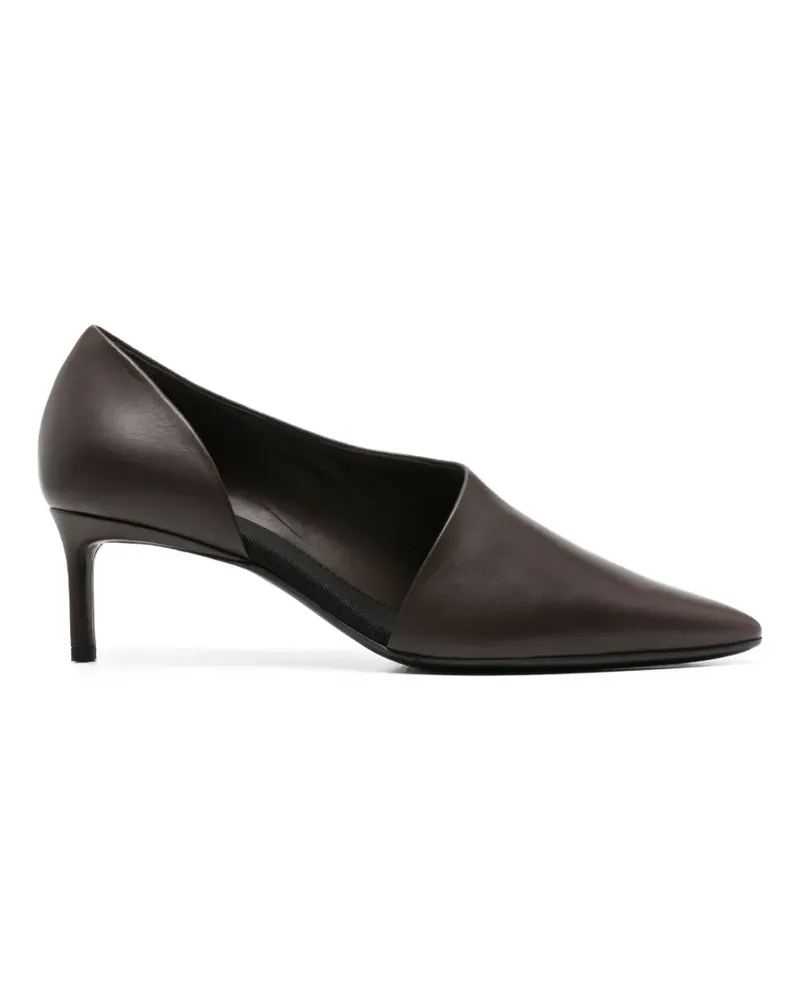 Co d'Orsay Pumps mit spitzer Kappe - Braun Braun