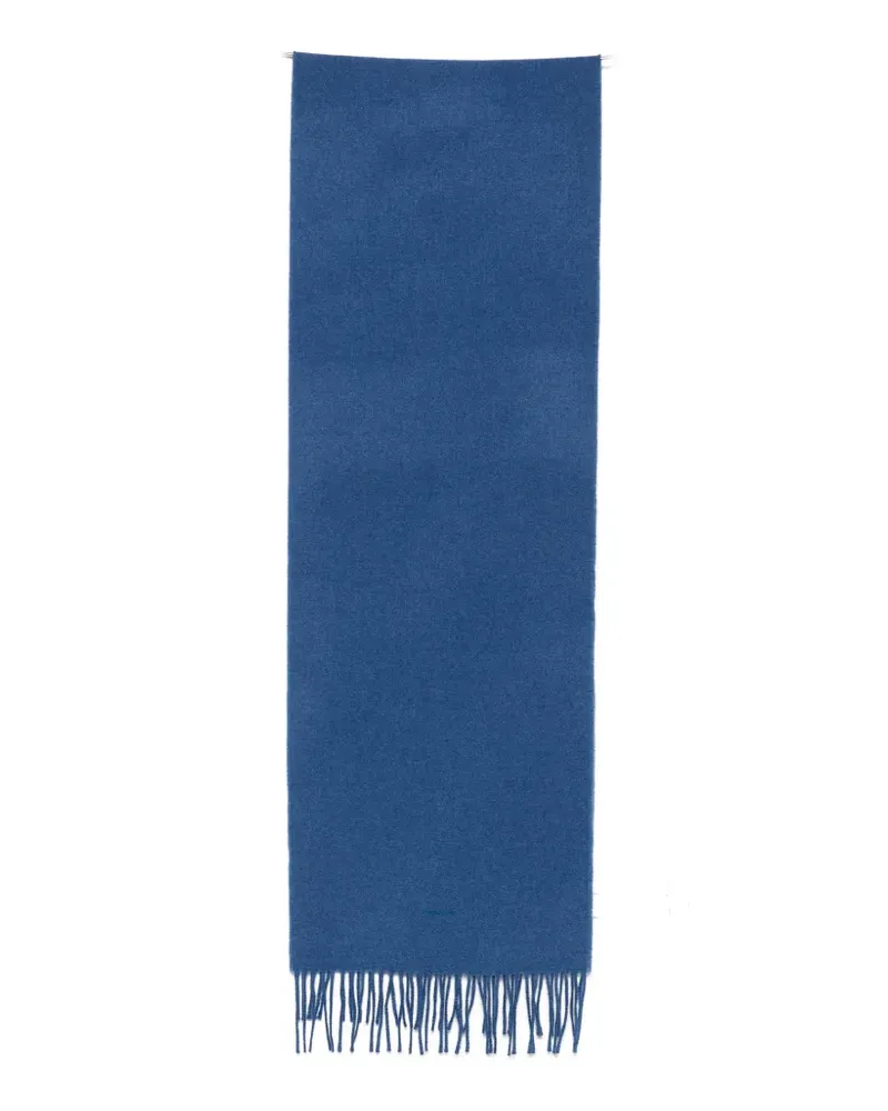 Gant fringed wool scarf - Blau Blau