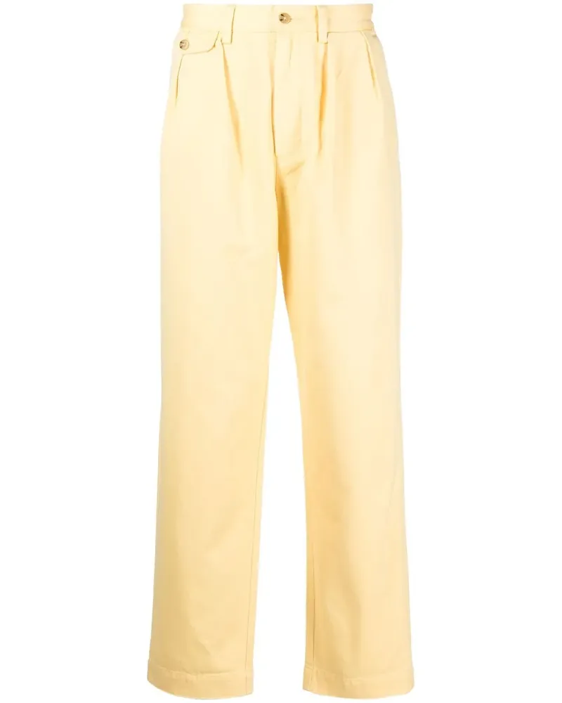 Ralph Lauren Whitman Chino mit Bundfalten - Gelb Gelb