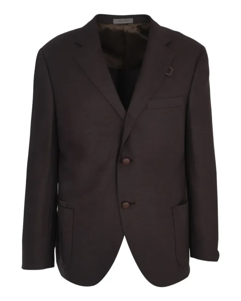 Corneliani single-breasted jacket - Braun Braun