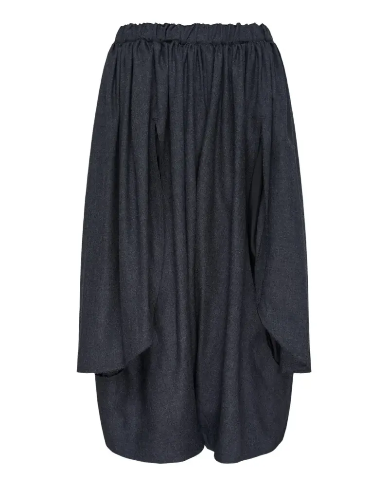 Comme des Garçons Tapered-Hose mit Drapierung - Grau Grau