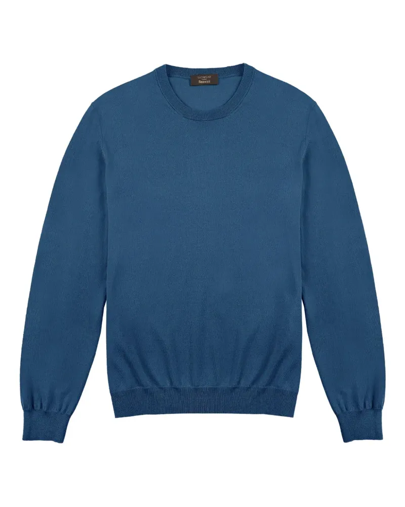 Zanone Pullover mit Rundhalsausschnitt - Blau Blau
