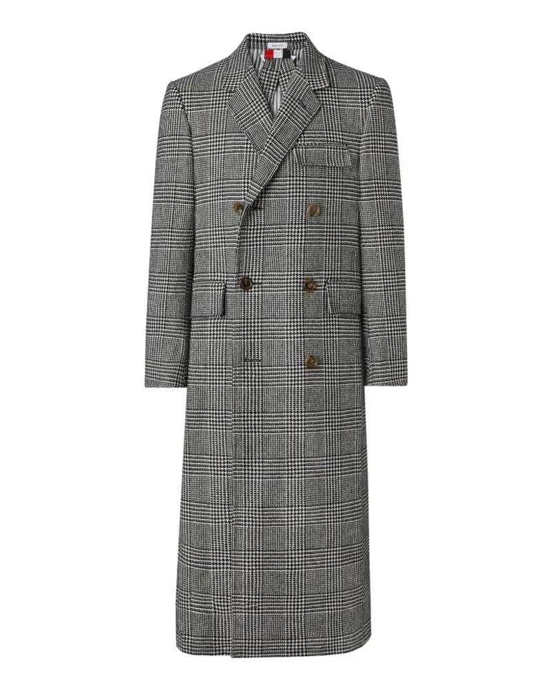 Thom Browne Chesterfield Wollmantel - Grau Grau