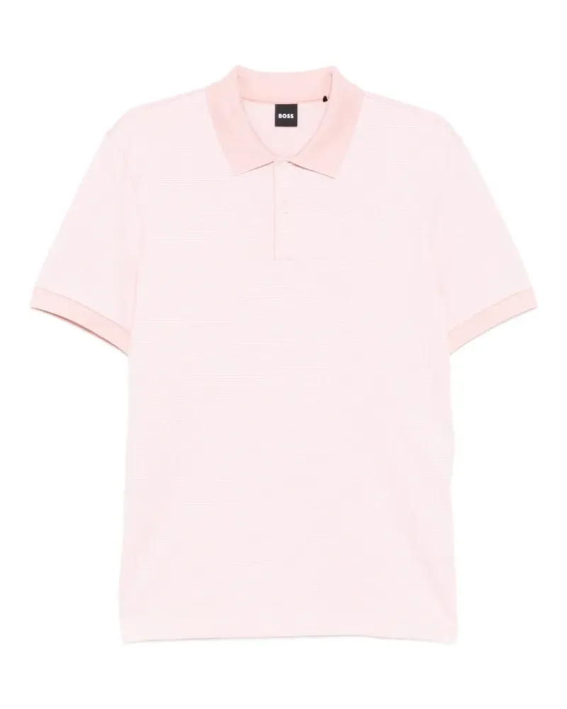 HUGO BOSS cotton polo shirt - Rosa Rosa