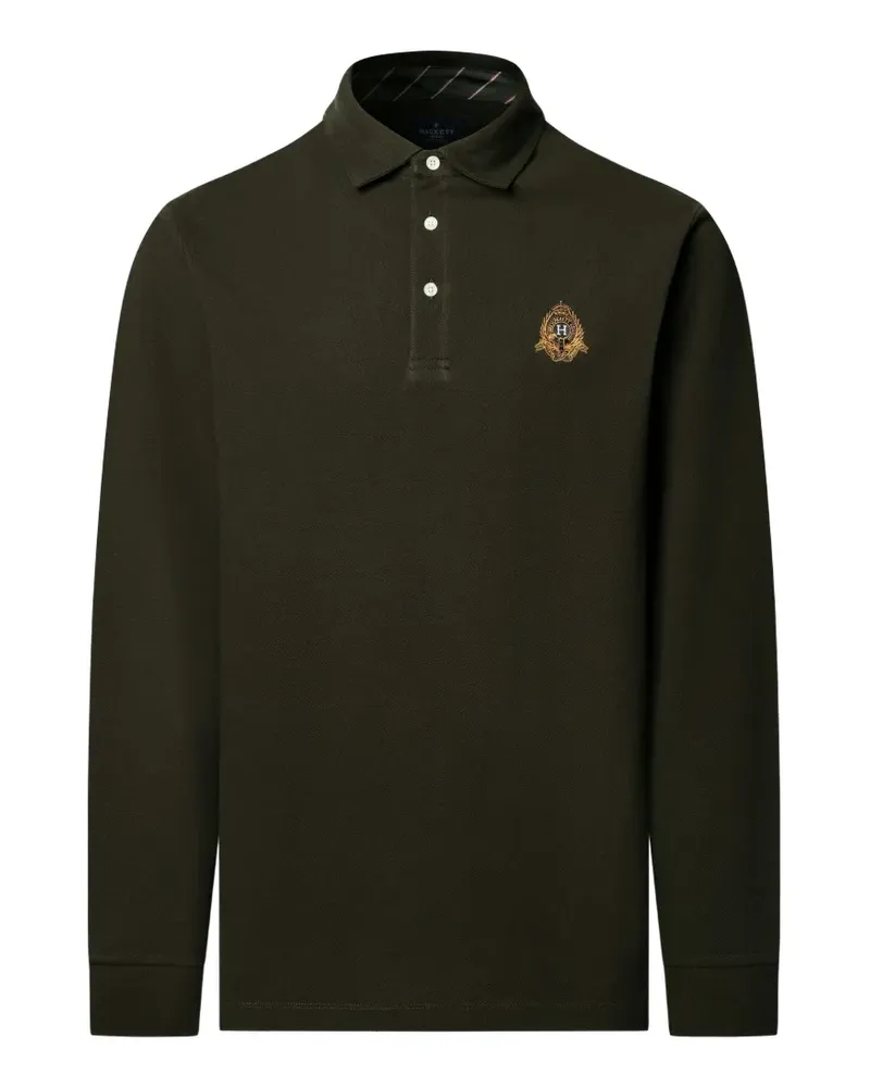 Hackett Heritage Crest Poloshirt - Grün Grün