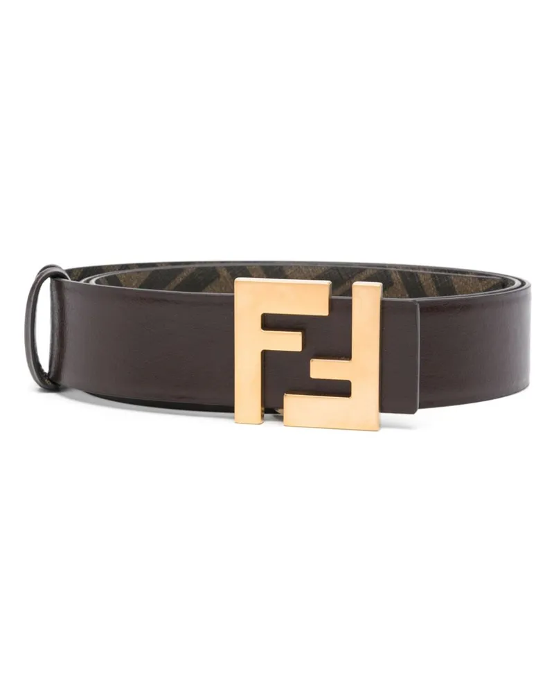 Fendi FF Squared Gürtel - Rot Rot