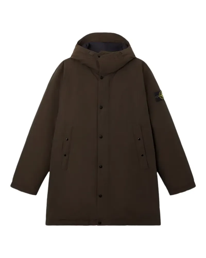 Stone Island 7100006 micro reps parka - Braun Braun
