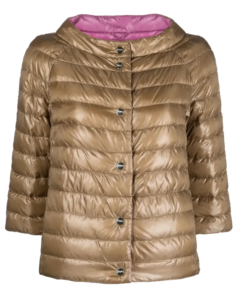 Herno Wendbare Steppjacke - Braun Braun