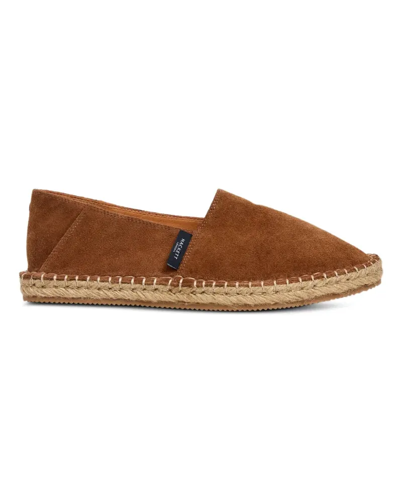 Hackett Baywatch Espadrilles aus Wildleder - Braun Braun