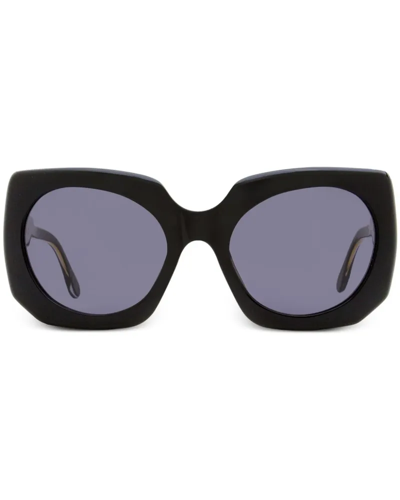 Marni Jellyfish Lake Oversized-Sonnenbrille - Schwarz Schwarz