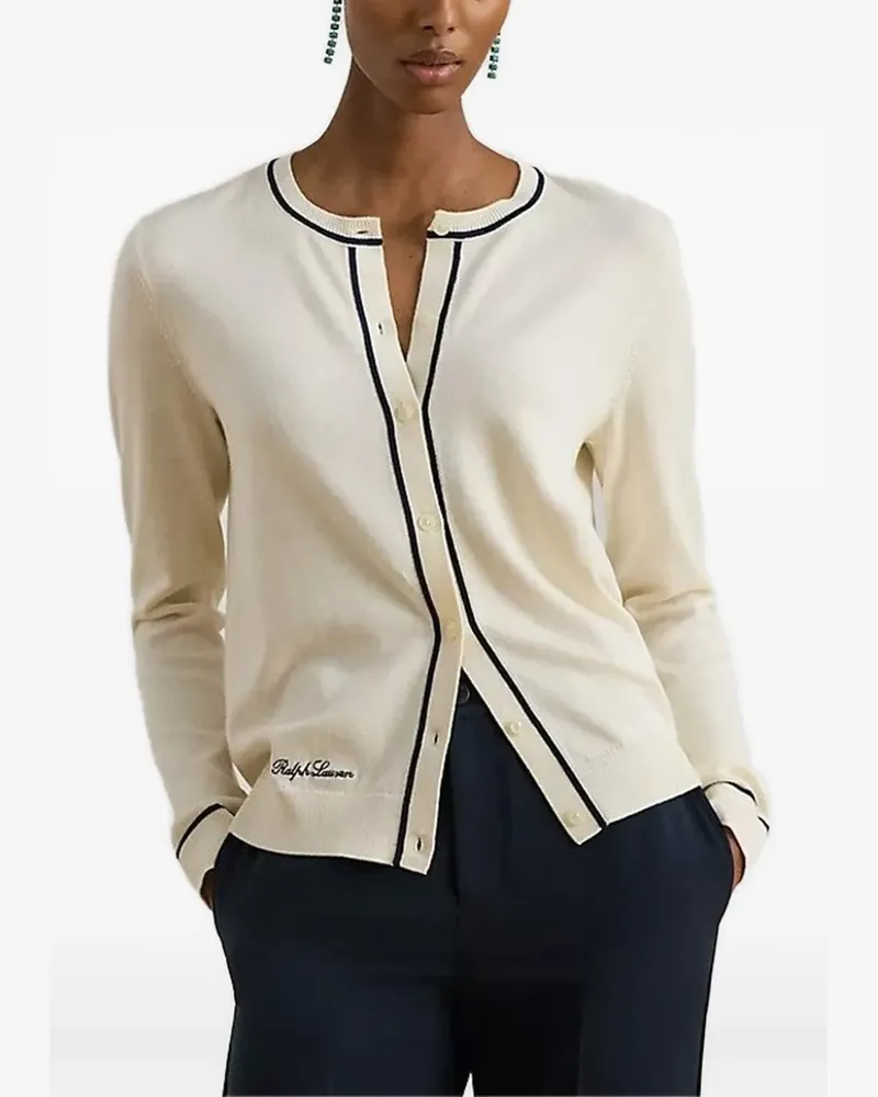 Ralph Lauren buttoned cardigan - Nude Nude