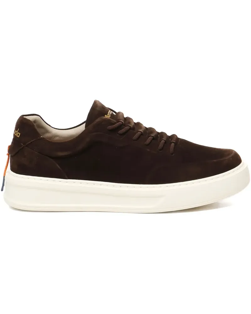 Baracuta Sneakers aus Wildleder - Braun Braun