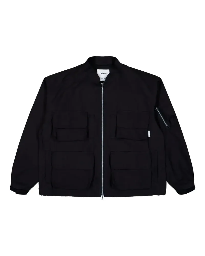 WTAPS Modular 01 cotton jacket - Schwarz Schwarz