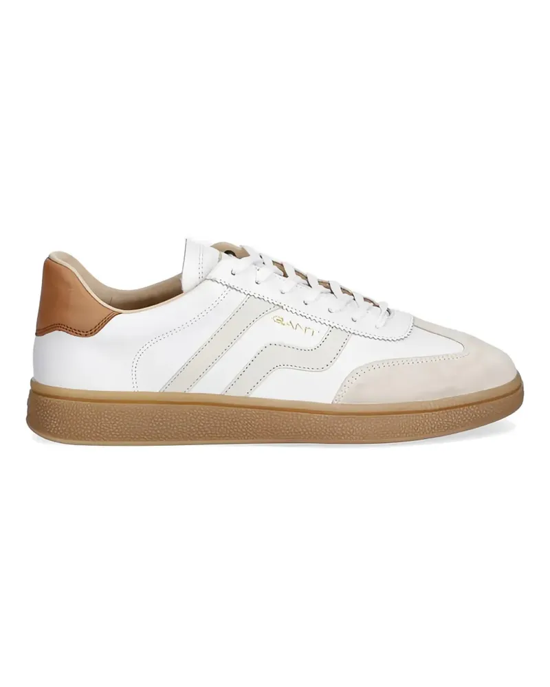 Gant Cuzmo lace-up suede sneakers - Weiß Weiß