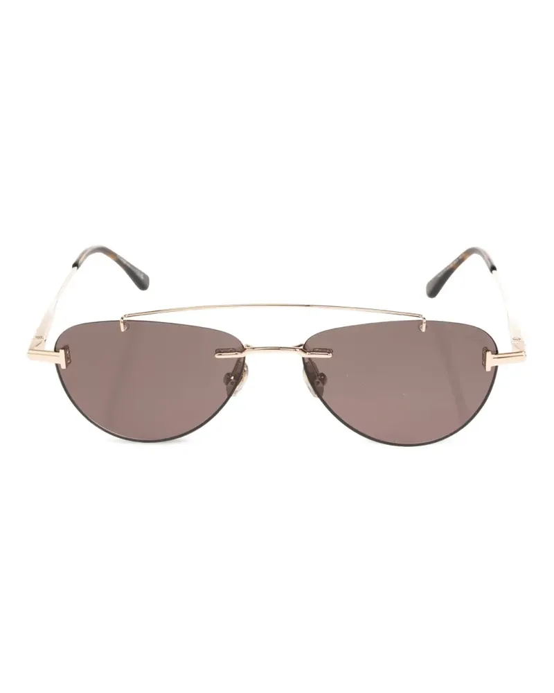 Tom Ford rimless sunglasses - Gold Gold