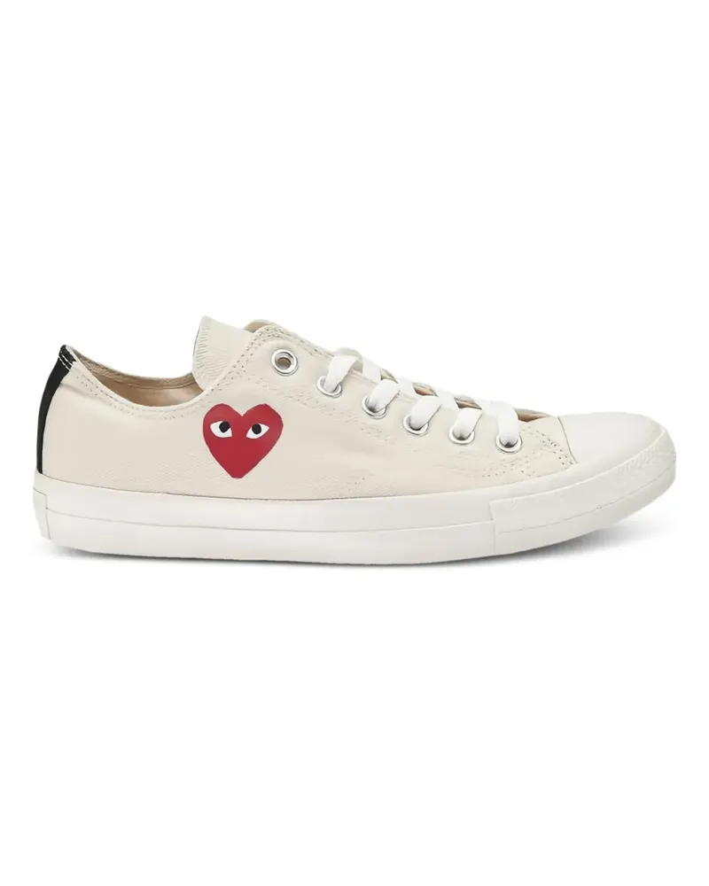 Comme des Garçons heart sneakers - Nude Nude