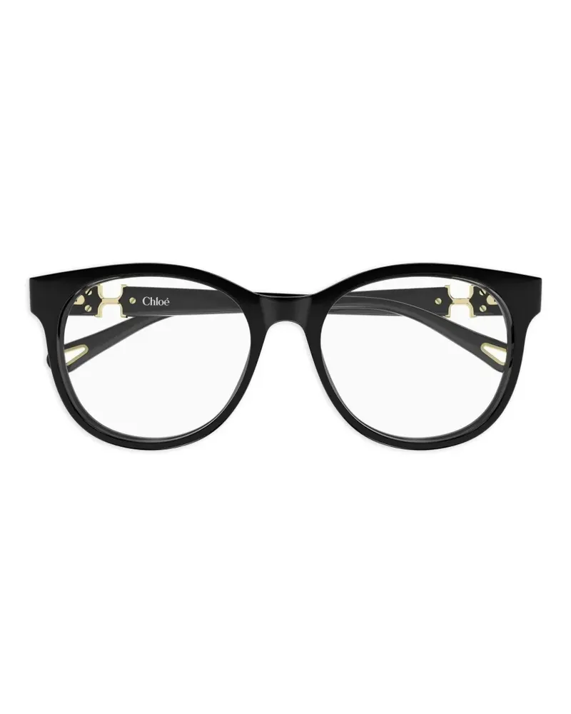 Chloé round-frame glasses - Schwarz Schwarz
