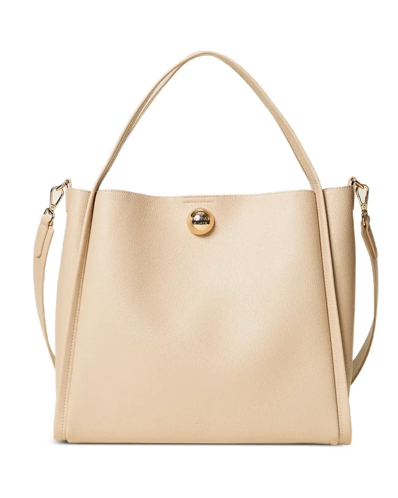 Twin-Set Handtasche mit Nieten - Nude Nude