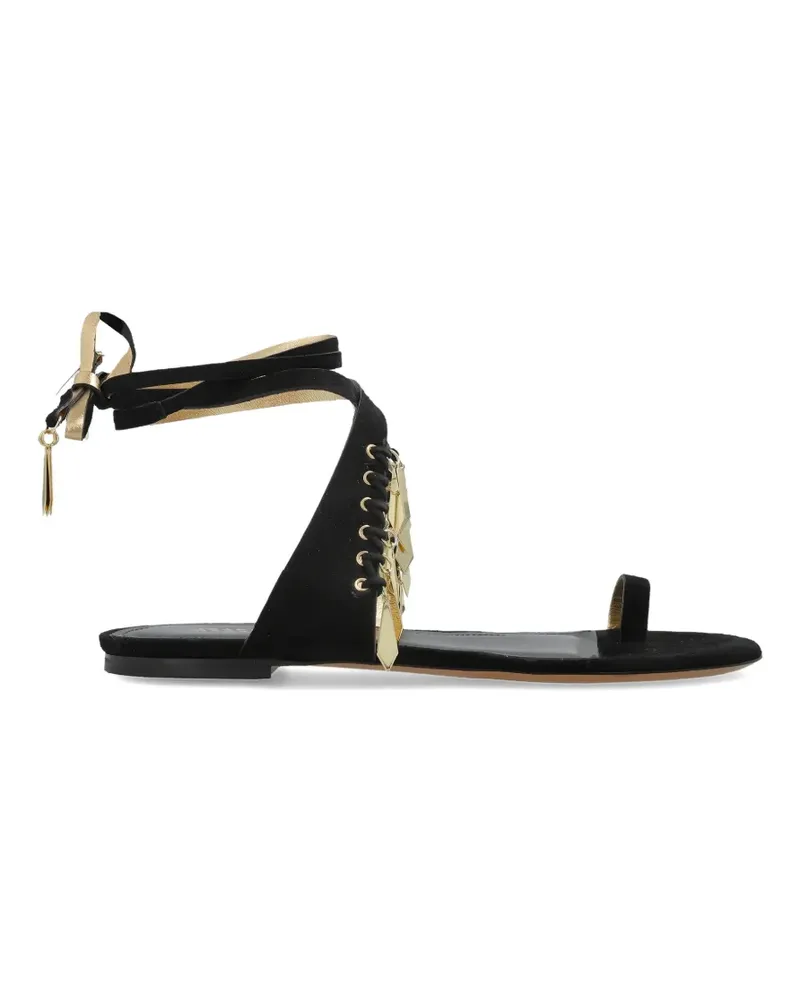 Isabel Marant Verzierte Dreena Sandalen - Schwarz Schwarz