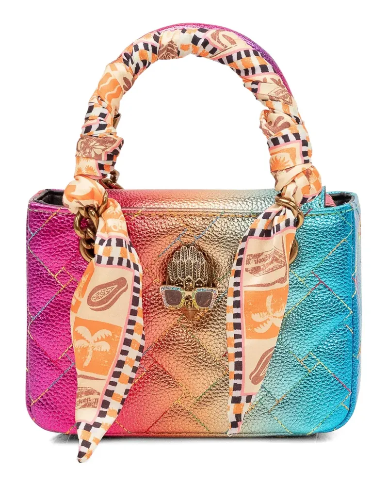 Kurt Geiger Kensington quilted metallic shoulder bag - Rosa Rosa