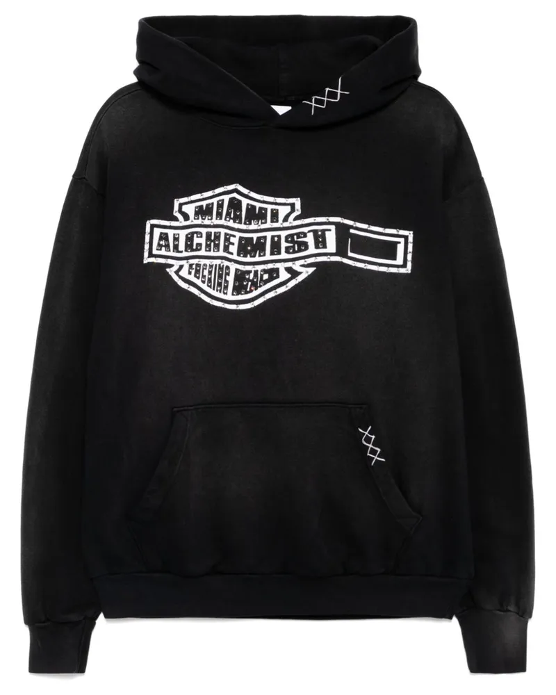 alchemist Waving Hoodie - Schwarz Schwarz