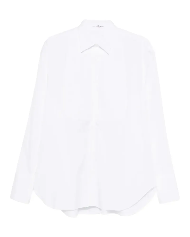 Ermanno Scervino Hemd mit Falten - Weiß Weiß