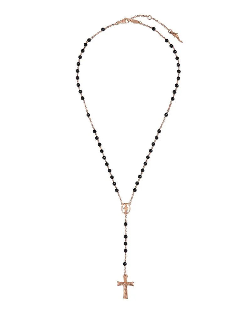 Dolce & Gabbana 18kt Rotgoldrosenkranz Gold