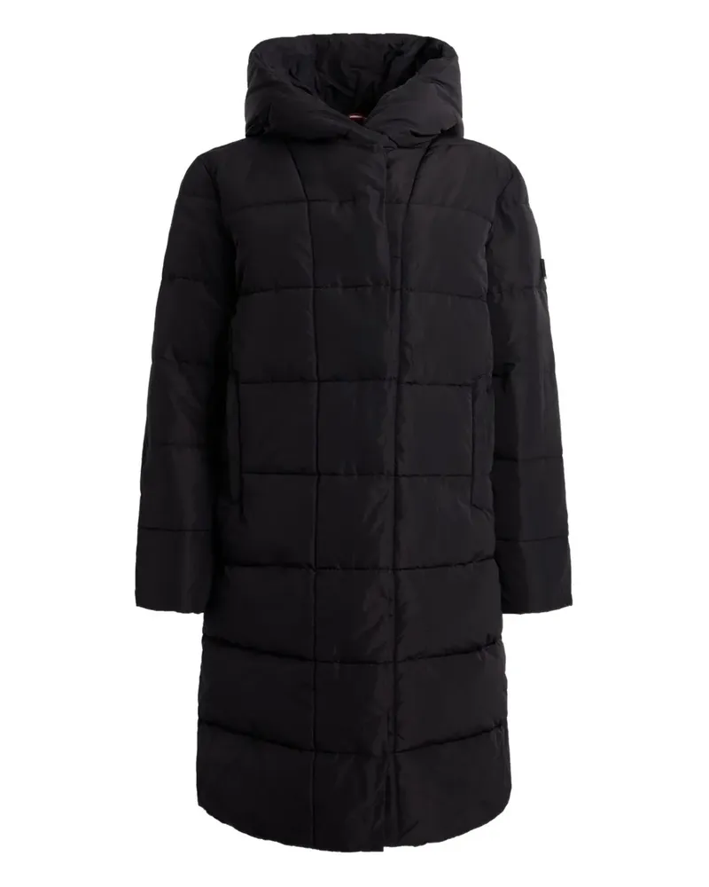 Bally Steppmantel mit Logo - Schwarz Schwarz