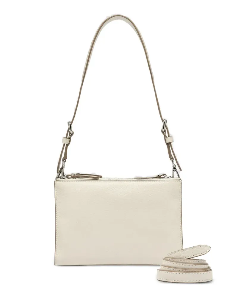 Gianni Chiarini Schultertasche mit abnehmbarem Riemen - Nude Nude