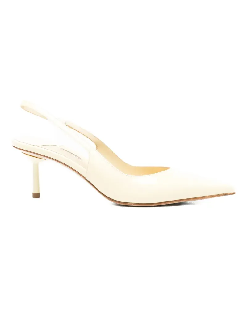 Le Silla Bella slingback point-toe pumps - Gelb Gelb