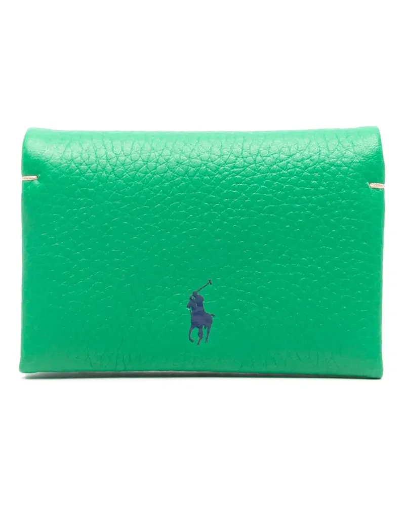 Ralph Lauren Portemonnaie mit Polo Pony-Prägung - Grün Grün