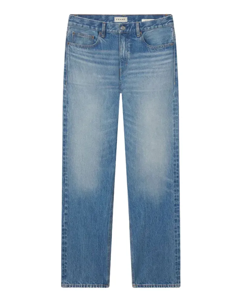 Frame Denim faded straight-leg jeans - Blau Blau