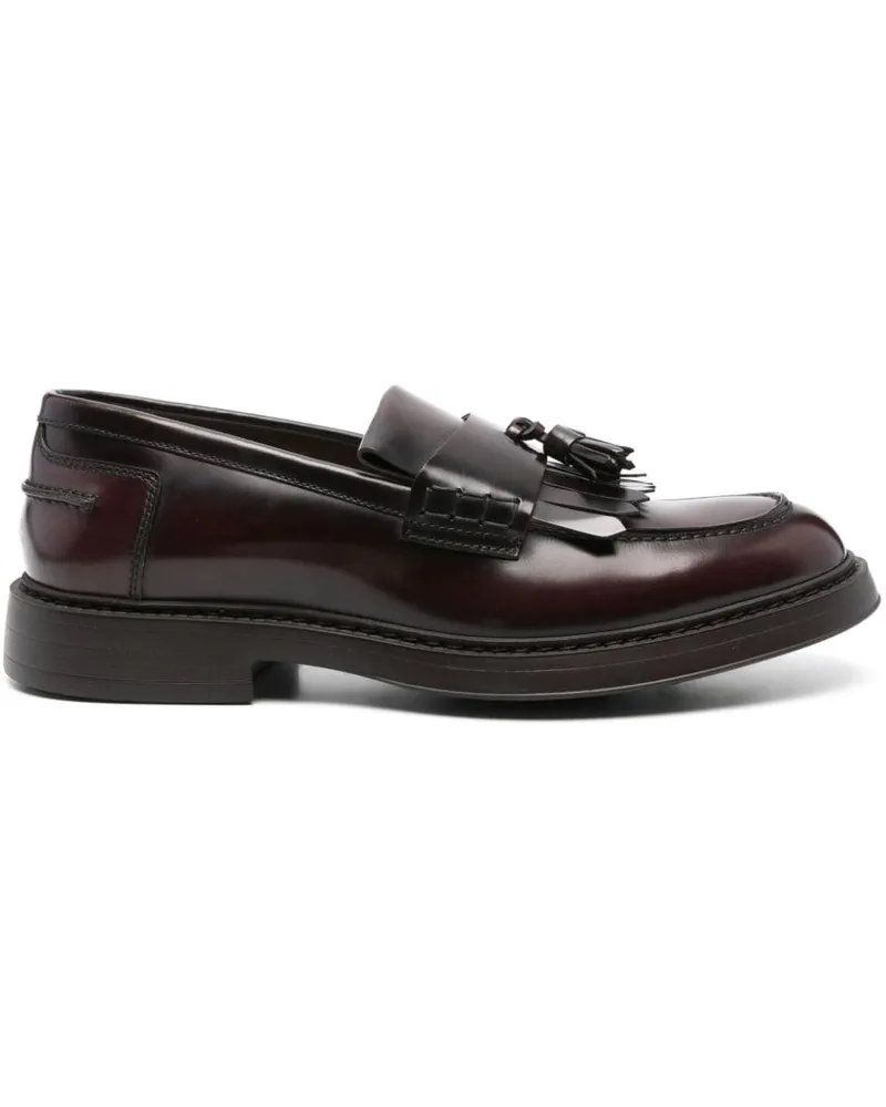Doucal´s Loafer mit Quasten und Fransen - Rot Rot
