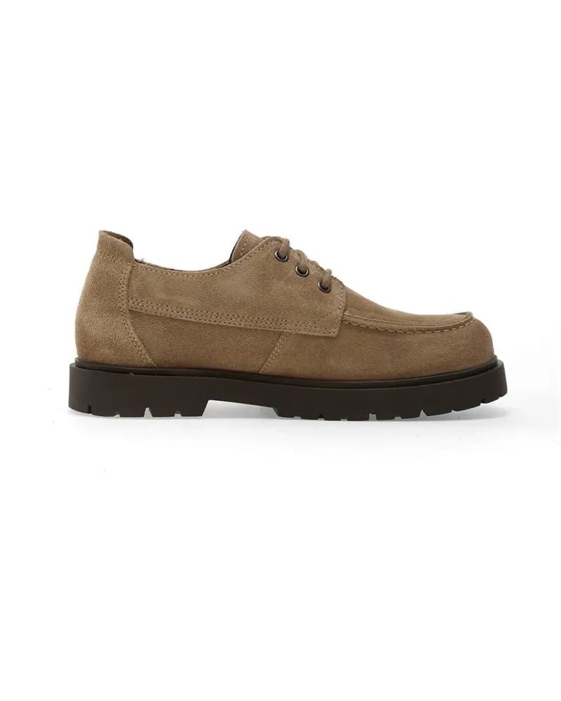 Birkenstock lace-up fastening derby shoes - Nude Nude