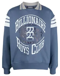 Billionaire Boys Club Sweatshirt mit Logo-Print Blau