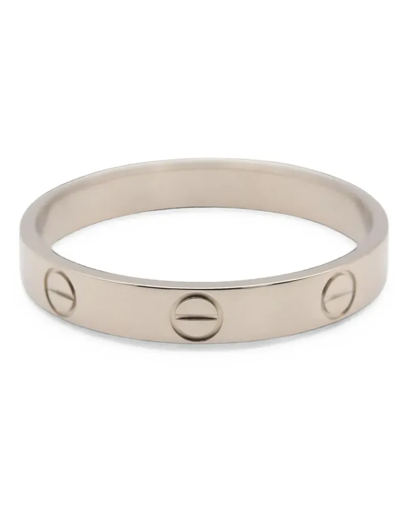 Cartier 2010s mini Love Ring - Silber Silber