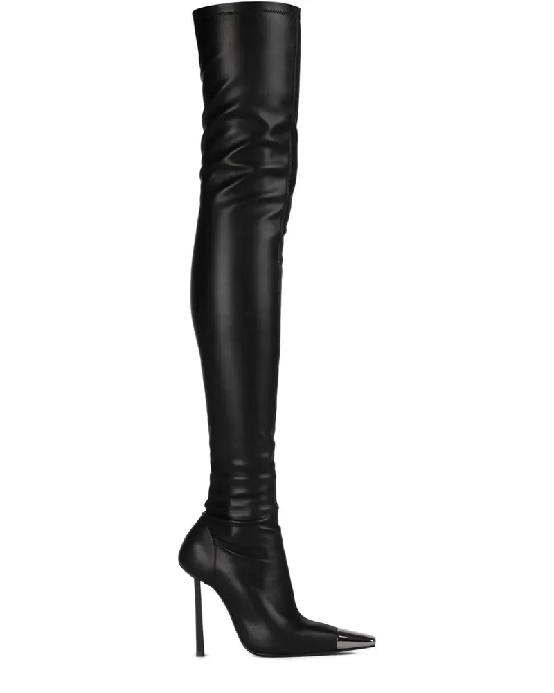 Le Silla Andreja Overknee-Stiefel 120mm - Schwarz Schwarz
