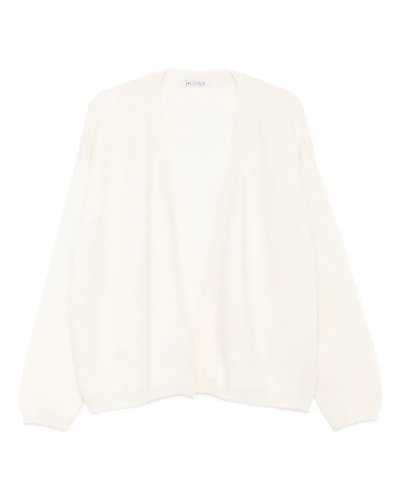 Liska Offener Cardigan - Nude Nude