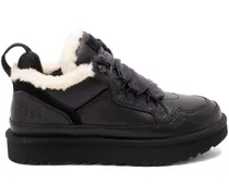 Lowmel Sneakers mit Shearling - Schwarz