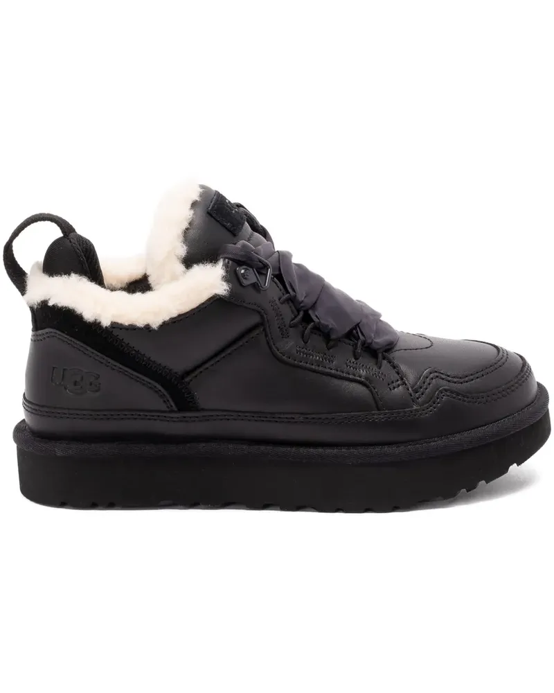 UGG Lowmel Sneakers mit Shearling - Schwarz Schwarz