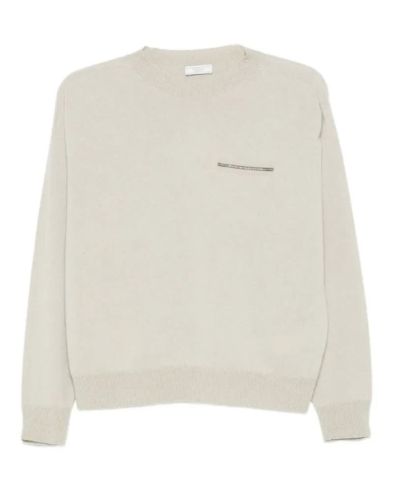 Peserico Verzierter Pullover - Grün Grün