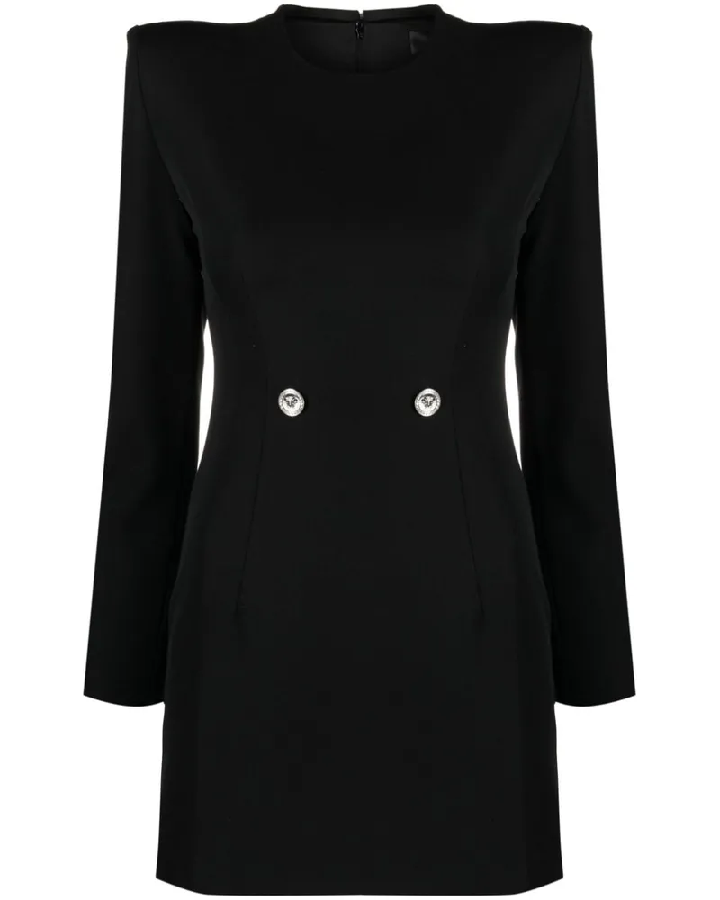 Versace Hourglass Minikleid - Schwarz Schwarz